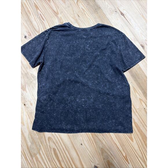 AC/DC Embellished Lettering Black Short Sleeve T-shirt Women’s Large - Picture 2 of 4